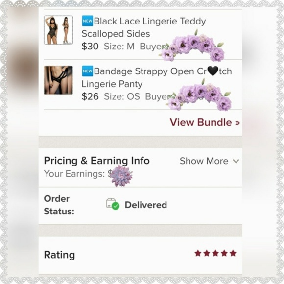 🔄Bandage Strappy Open Cr🖤tch Lingerie Panty - Picture 6 of 8